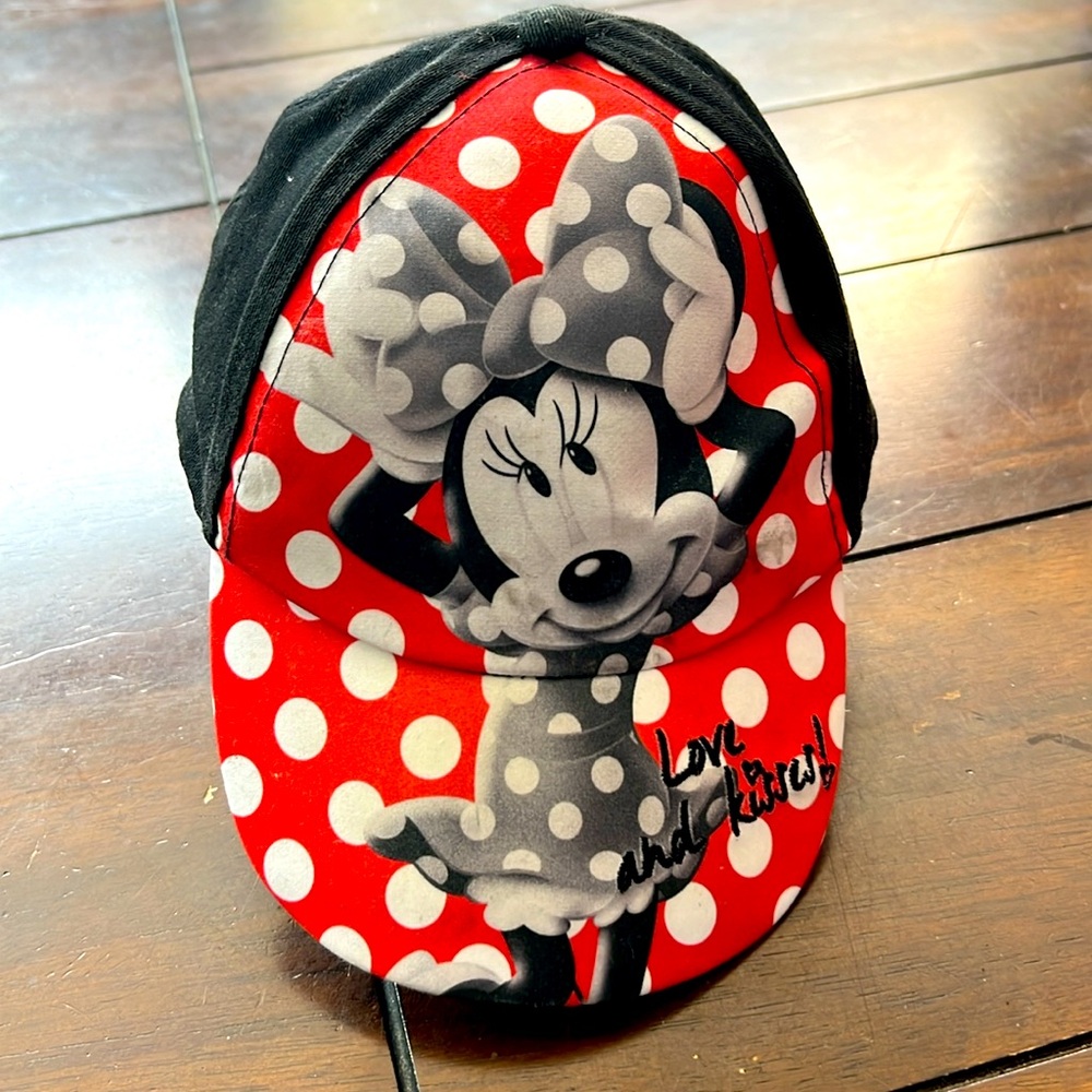 Minnie Mouse Ball Cap Adjustable Youth Baseball Cap Hat